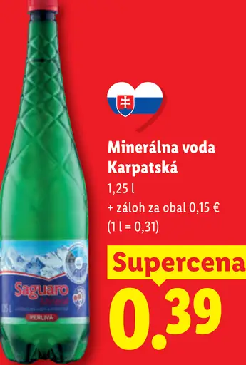 Minerálna voda Karpatská