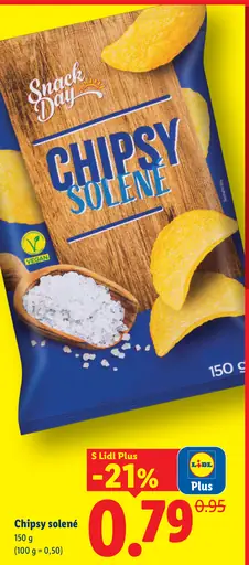 Snack Day Chipsy Solené