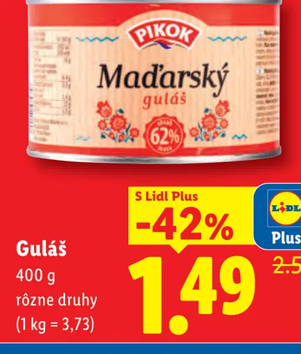 Pikok Maďarský guláš
