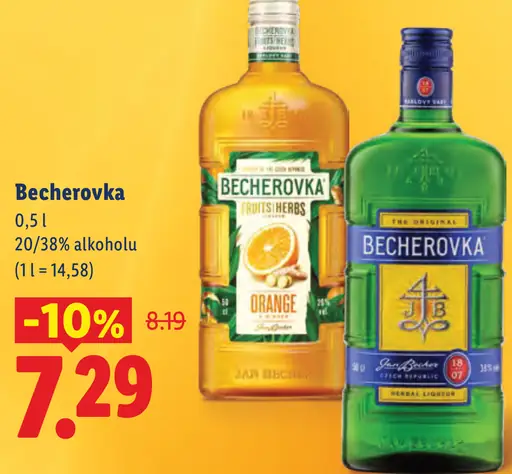Becherovka Fruits Herbs Orange