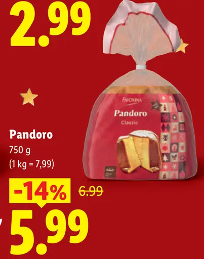 Favorina Pandoro Classico