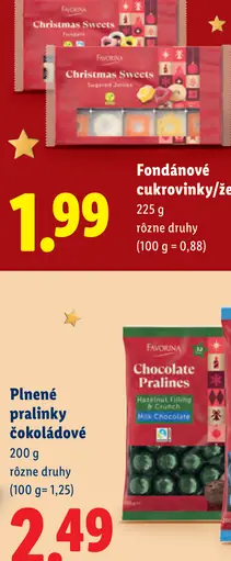 Favorina fondánové cukrovinky a želé