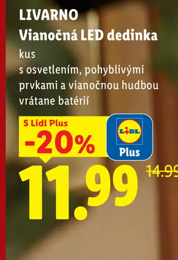 Livarno Vianočná LED dedinka