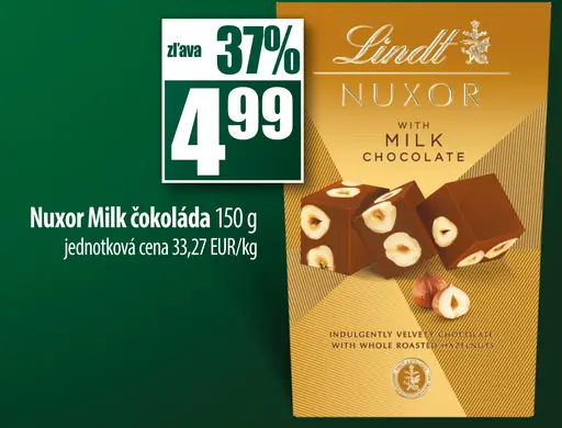 Nuxor Milk čokoláda