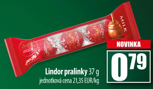 Lindor pralinky