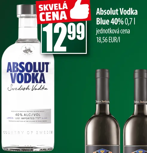 Absolut Vodka Blue