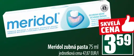 Meridol zubná pasta