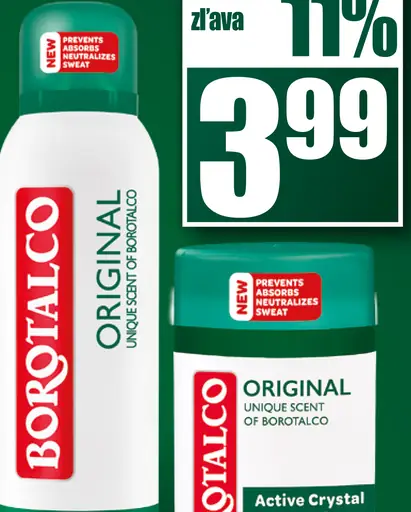 BOROTALCO Original Active Crystal