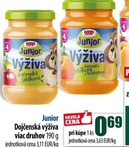 Doženská výživa jablková