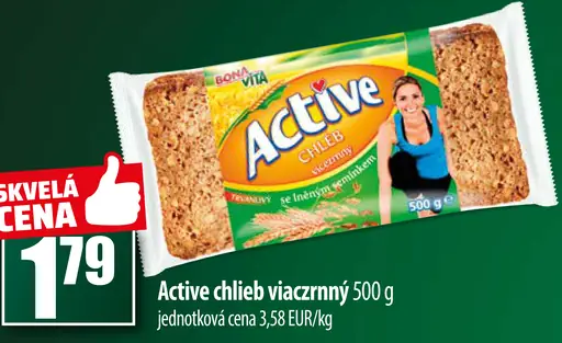 Active chlieb viaczrnný