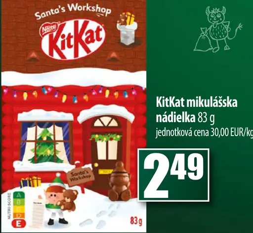 KitKat mikulášska