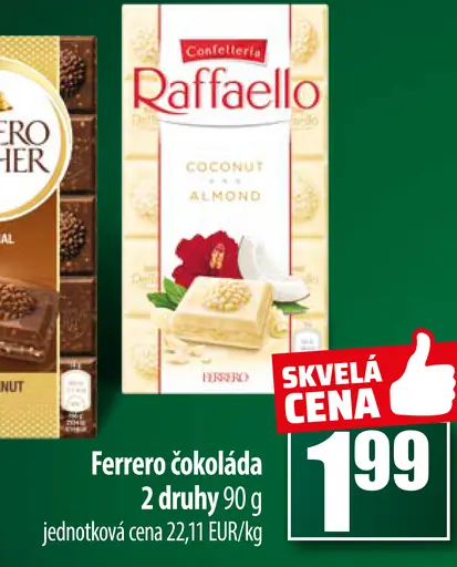 Ferrero čokoláda