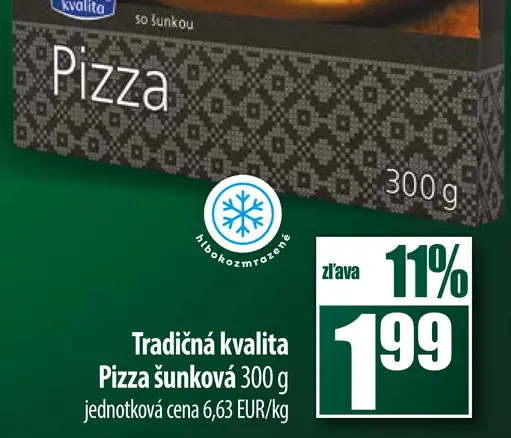 Pizza šunková