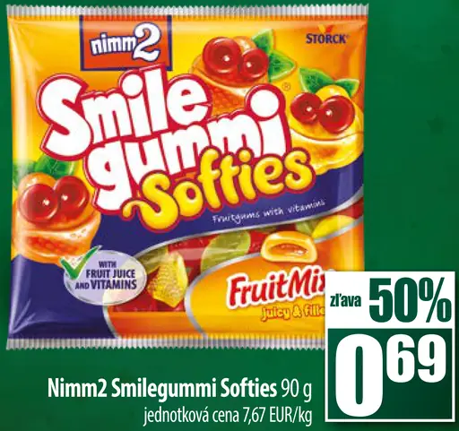 Nimm2 Smilegummi Softies