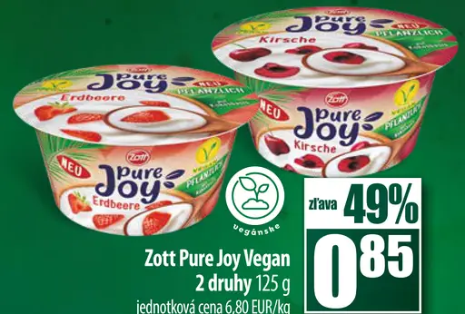 Zott Pure Joy Vegan Kirsche