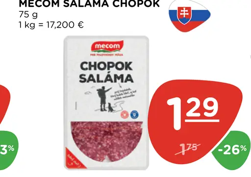 MECOM SALÁMA CHOPOK