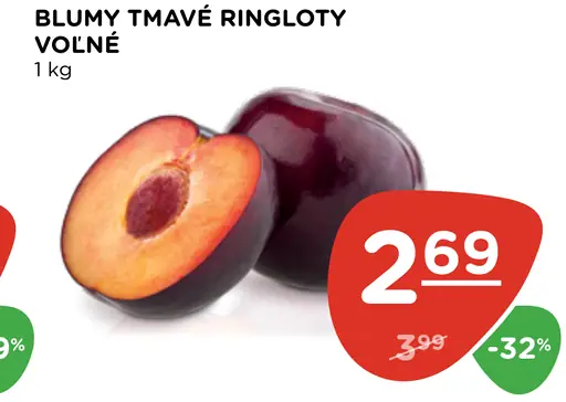 Blumy tmavé Ringloty voľné