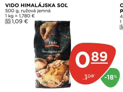 VIDO HIMALÁJSKA SOĽ