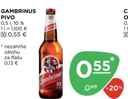 Gambrinus Pivo