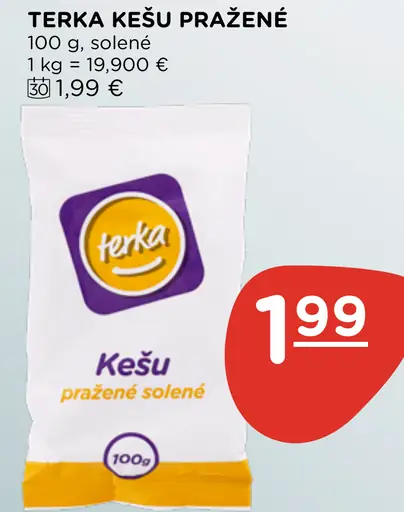 Kešu pražené solené