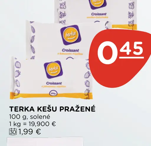 TERKA KEŠU PRAŽENÉ