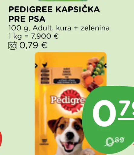 PEDIGREE KAPSICKA PRE PSA