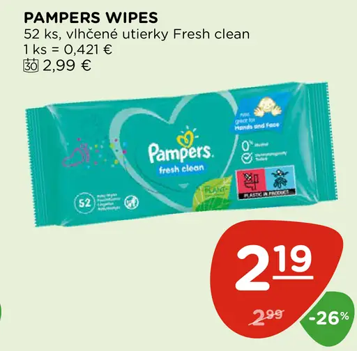 PAMPERS WIPES