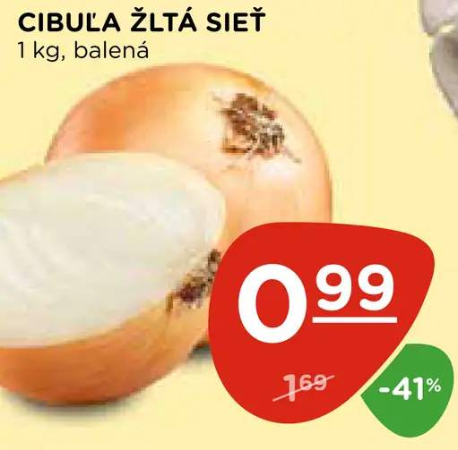 Cibuľa žltá sieť