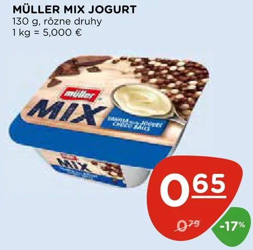 MÜLLER MIX Jogurt