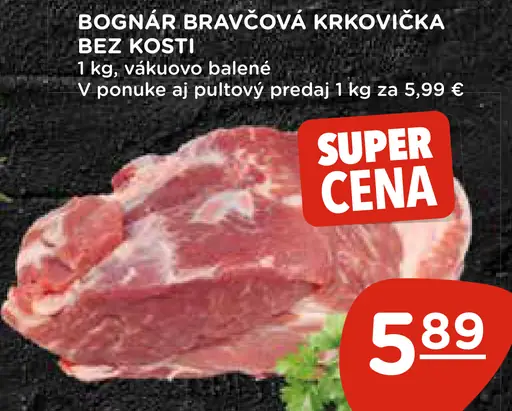 BOGNÁR BRAVČOVÁ KRKOVIČKA BEZ KOSTI