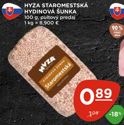 HYZA STAROMESTSKÁ HYDINOVÁ ŠUNKÁ