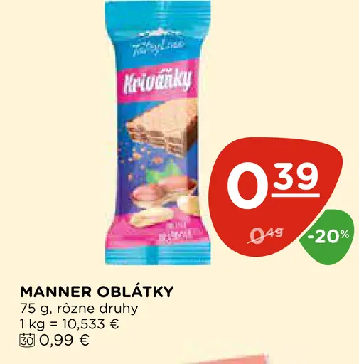 Manner oblátky