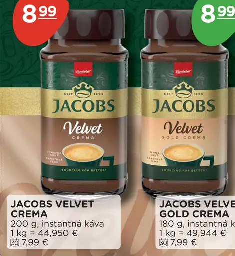 Jacobs Velvet Gold Crema