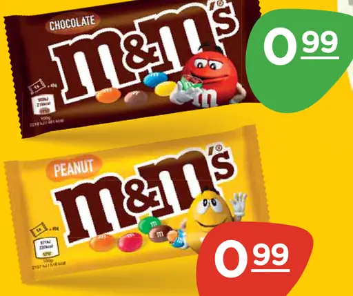 Chocolate m&m's