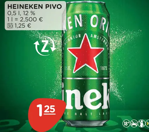 HEINEKEN pivo