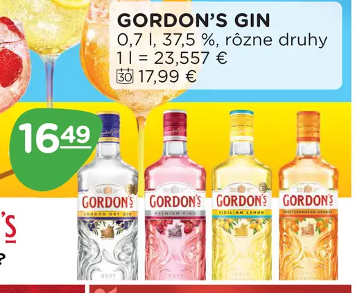 Gordon's gin