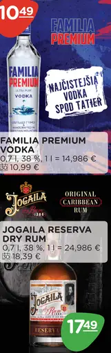 FAMILIA PREMIUM VODKA