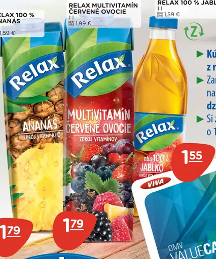 Relax multivitamín červené ovocie