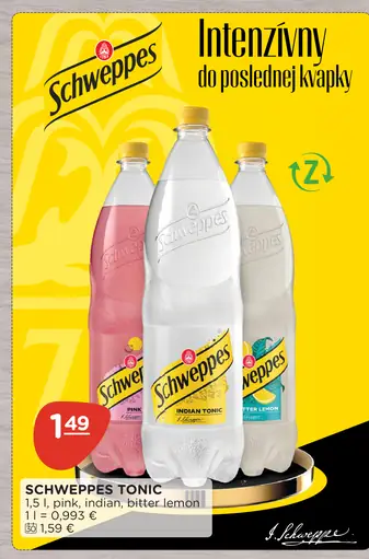 Schweppes tonic