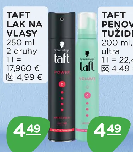 Taft Lak na vlasy