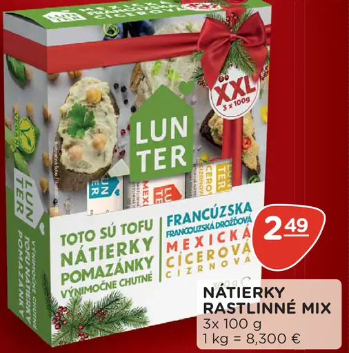 NÁTIERKY RASTLINNÉ MIX