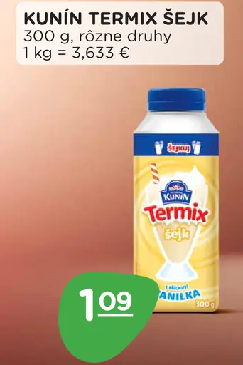 KUNÍN TERMIX ŠEJK