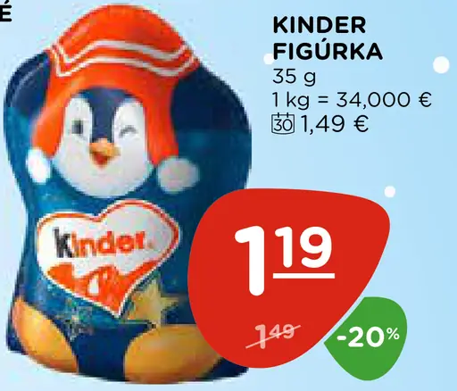 Kinder figúrka