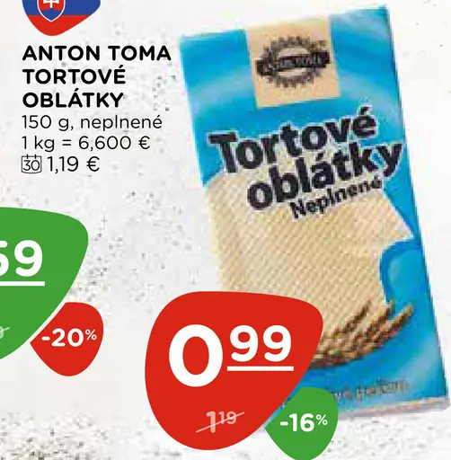 Tortové oblátky