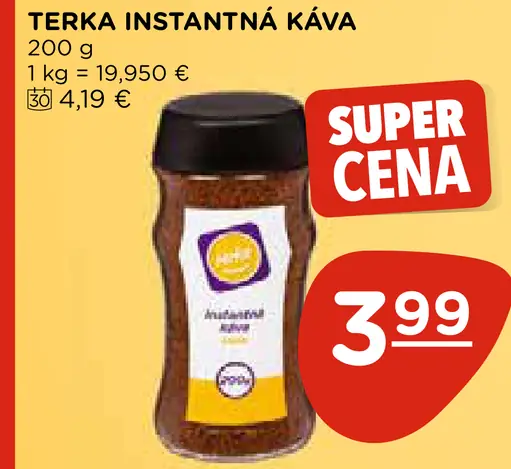 TERKA INSTANTNÁ KÁVA