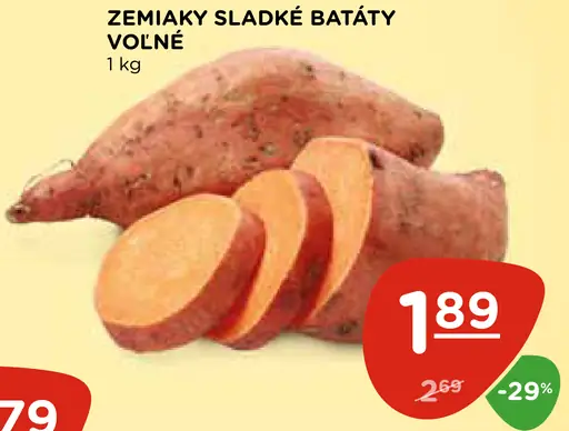 Zemiaky sladké batáty