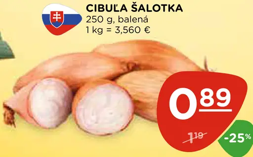 CIBULA ŠALOTKA