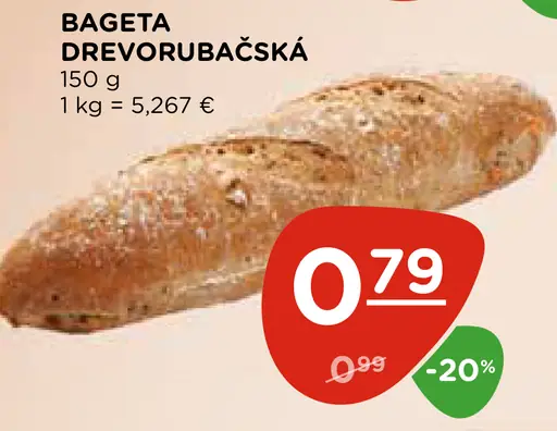 Bageta drevorubačská