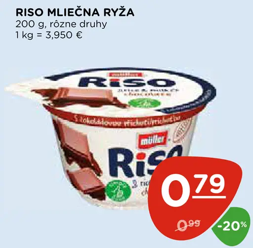 Riso Mliečna ryža