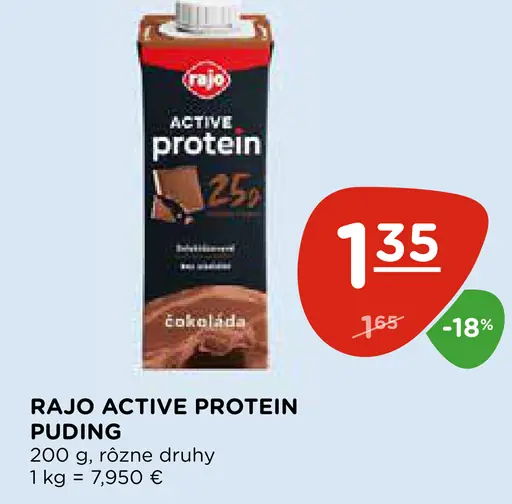 Rajo Active Protein puding